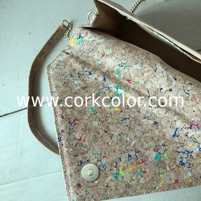 Wholesale Ladies Faction Shoulder Bag with Eco Cork  at Customized Size