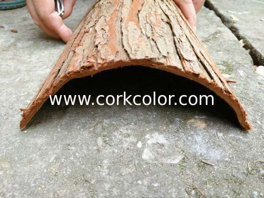 Fir/Redwood bark tiles