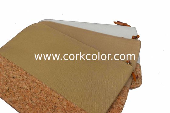 Cork ipad/laptop sleeve, customized logo available
