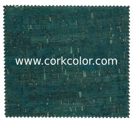 Widely used Coloredful cork fabric sheet for Shoe Heel/Phone Cover with TC backing