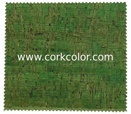 Widely used Coloredful cork fabric sheet for Shoe Heel/Phone Cover with TC backing