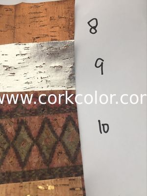 Ladies New Style Cork clutch 11''x7.8'' with button closure, Blue Lining, customized color is available