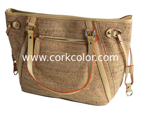 2016 New Fashion Style Women Cork Handbag for Wholesale 16.1''/12.6''*5.9''*11''