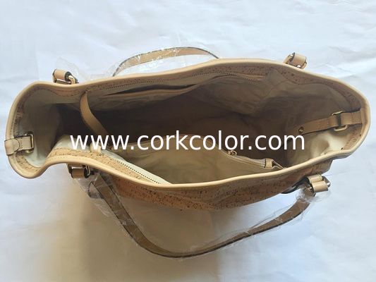 2016 New Fashion Style Women Cork Handbag for Wholesale 16.1''/12.6''*5.9''*11''