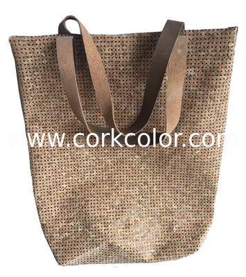 2016 New Hollow Style Women Cork Handbag for Wholesale,customized design