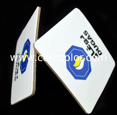 Hot selling promotional cork coaster Customized size and printed logo
