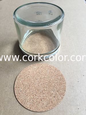 Environmental & Hot Sale Cork Liner Lid/Cap for glass jar cap,60mm,80mm