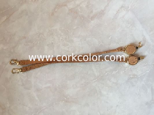 Popular Natural Cork Money Clip Credit Card Holder with Handle
