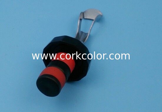 2016 New Style Stainless Steel and Plastic Plug Lid for Wine Bottle