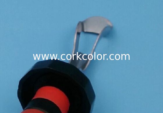 2016 New Style Stainless Steel and Plastic Plug Lid for Wine Bottle