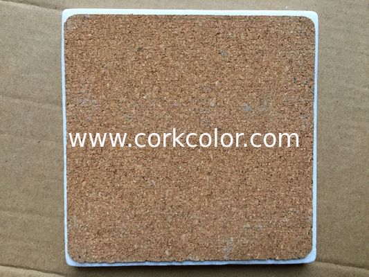 2017 Popular Good Quality 4'' Square Anti Slip Marble Stone Coaster Customized Size and Printed Logo