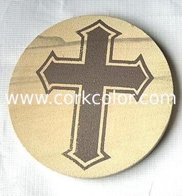 2017 Popular 4‘’ Absorbent Sandstone Coaster Customized Size and Printed Logo