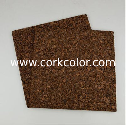 High Quality 4PK 12X12 DARK CORK TILES, 9.5 mm thicness