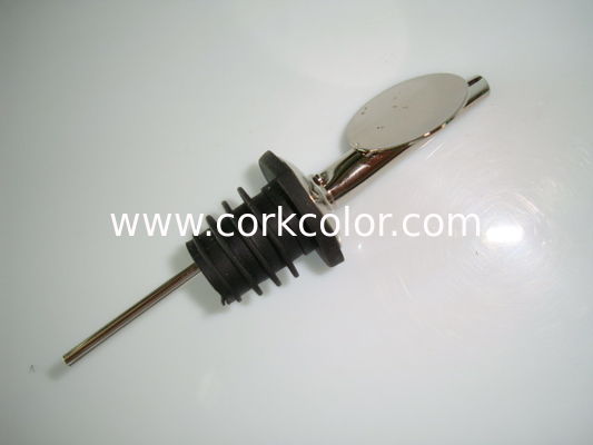 Customized LOGO  Stainless Steel Oil Liquor Wine Bottle Pourer  Wine Bottle topper, Good Quality