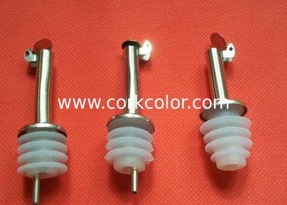 New Stainless Steel Liquid Pourer for Olive Oil Wine with Stainless Steel Cap, Good Quality and Competitive Price