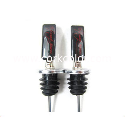 Hot Selling Stainless Steel Wine Pourer / Pour Spout Stopper with Eplogo Logo