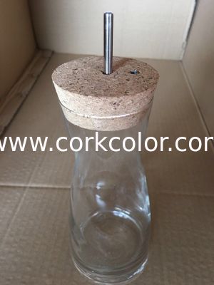 Customized Stainless Steel Wine Pourer / Pour Spout Stopper with Wider Cork
