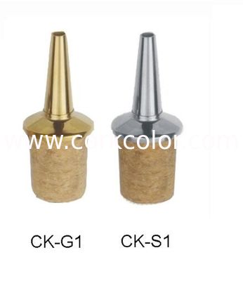 Stainless Steel Bottle Pourer Spout Dispenser Olive Oil Liquor Bottle with Cork Stopper