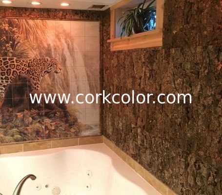 Randomly Size,Frist-Layer Nature Cork Bark tiles,for natural displays for air plants