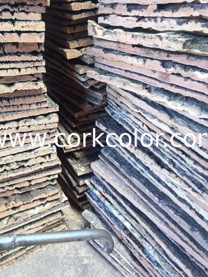 300*600mm Standard Size Frist-Layer Nature Cork Bark tiles,for Wall Decoration