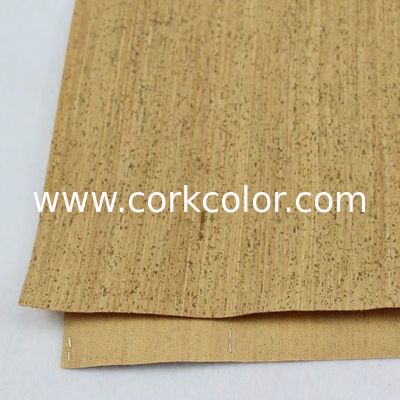 0.8mm Durable Nature Cork Fabric/Leather for Wall Decoration, Phone Cover and Note Book Making