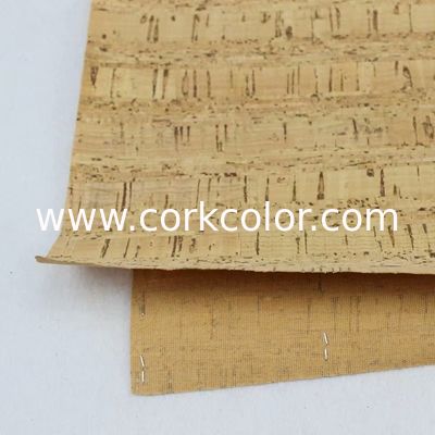 China Factory Hot Popular Nature Cork Fabric/Leather for Sofa Upholstery and Decorative Use