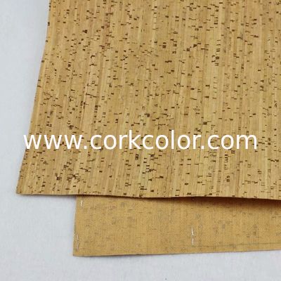 China Factory Hot Popular Nature Cork Fabric/Leather for Sofa Upholstery and Decorative Use