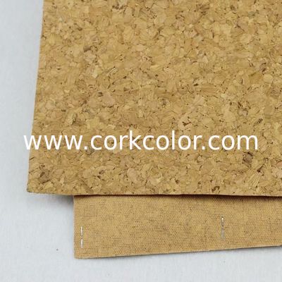 0.8mm Durable Nature Cork Fabric/Leather for Wall Decoration, Phone Cover and Note Book Making