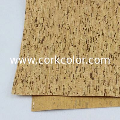 0.8mm Durable Nature Cork Fabric/Leather for Wall Decoration, Phone Cover and Note Book Making