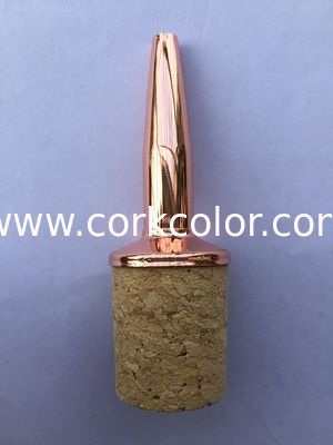 China Wholesale Stainless Steel Dasher Cork Top for 19mm Diameter Bottle