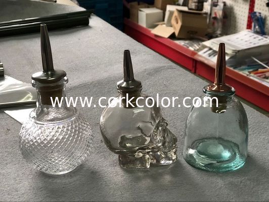 Factory Wholesale Dasher Cork Top Only Cork & 18/8 Stainless Steel