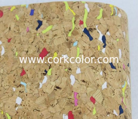 1.35m Width Coloful Nature Cork Fabric/Leather for iPhone Cover, iPad Cover