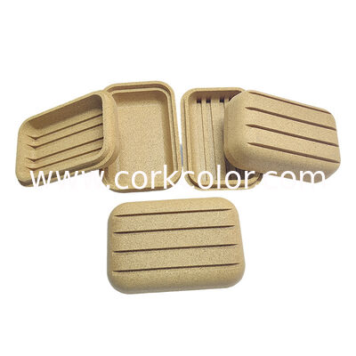 Custom Molded Integrated Eco Cork Soap Box Complex Shape Handicraft Storage Case