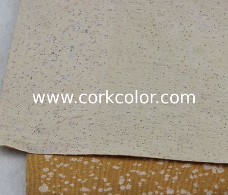 Promtional 1.4m Width Colored Cork Fabric in Nature Color for Shoes'  and Bag's Making