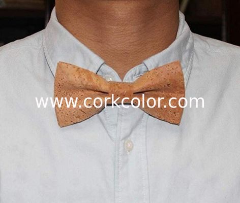 Factory Wholesale Men's Cork Bow Tie Adjustable to fit neck sizes from Length 11 inches to 20 inches