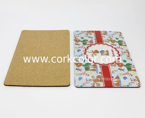 Factory Wholesale 295*210*4mm Sublimation MDF Blank Placemat with White Coating