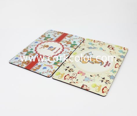 Factory Wholesale 295*210*4mm Sublimation MDF Blank Placemat with White Coating