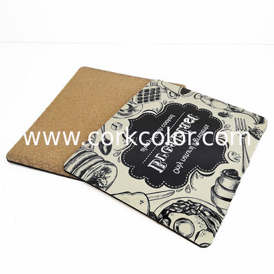 Eco-Friendly Sublimation MDF Heat & Slip-Resistant Placemat for Table Protector