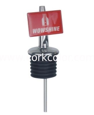 Wholesale Price Stainless Steel Pourer Spout with TPE Stopper for 27.5mm bottle in Silver or Gold color
