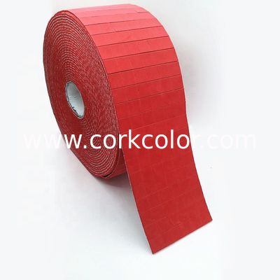 Wholesale 18x18x3MM Red/Blue EVA Rubber Separator Shipping Pads On Rolls for Glass Protection
