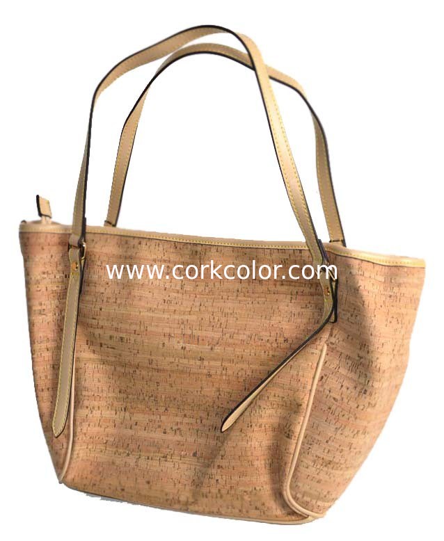 2016 New Fashion Style Women Cork Handbag for Wholesale 6.5''/10.6*5.5''10.2 ''
