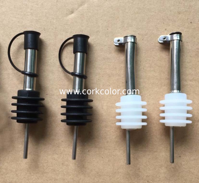 Custom Style Wine Pourer Stainless Steel Pourers for Oil Bottle, Good Quality and Competitive Price